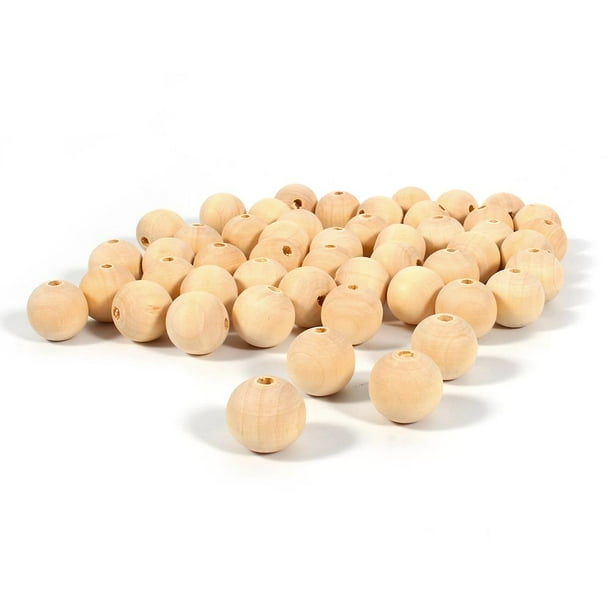DIY Ball Wooden Craft Natural Jewelry Wood Bead Beads Spacer Unpainted Round DIY Ball Wooden Craft Natural Jewelry Wood Bead Beads Spacer Unpainted Round